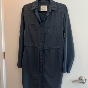Loft Black Shirtdress Size XS